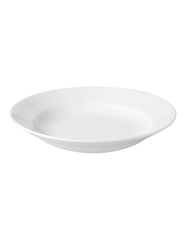 White Basics Rim Serving Bowl 28cm image 1
