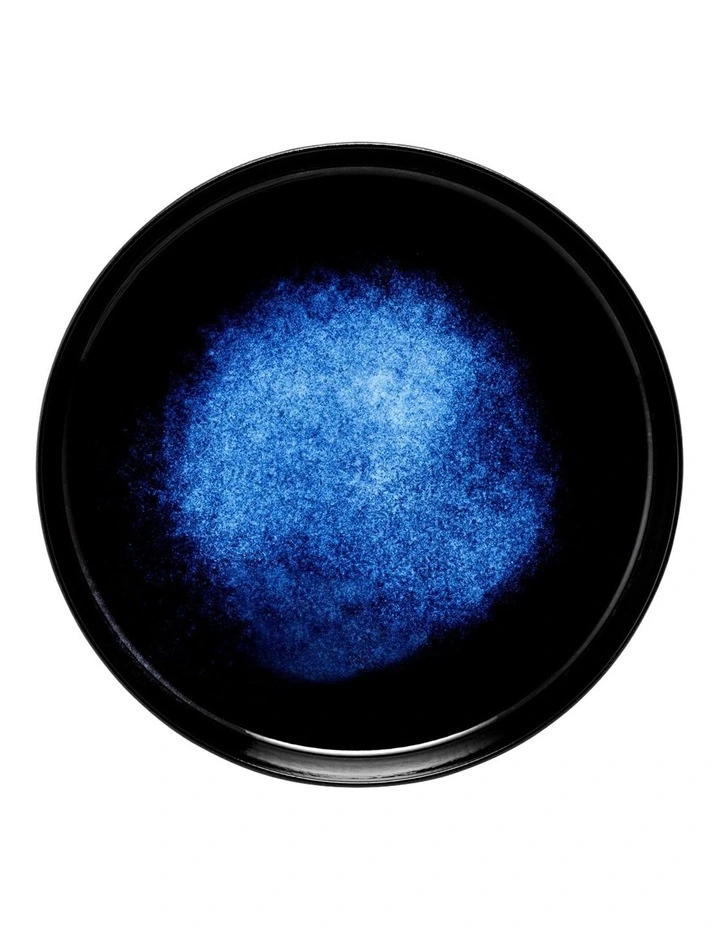 Caviar Midnight High Rim Platter 28cm in Black/Blue image 2