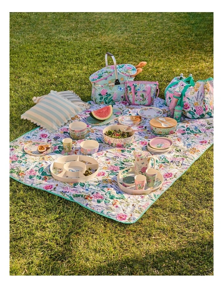 Botanica Melamine Divided Platter 7 Piece Set in Multi image 7