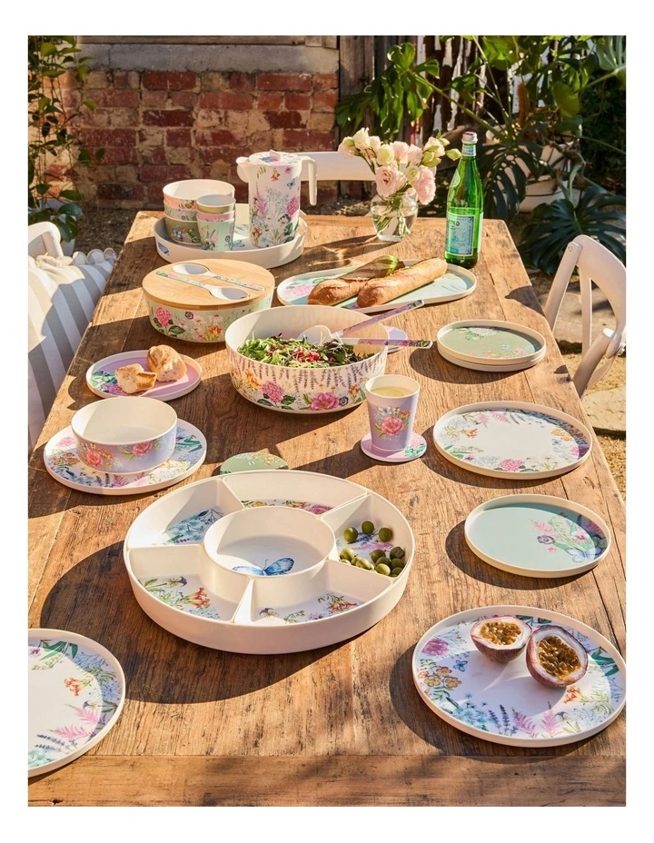 Botanica Melamine Serving Platter 43.5x23cm in Multi image 4