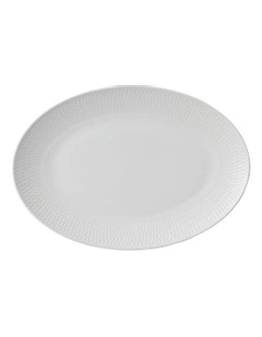 Oval Platter 36x35cm in White