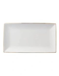 Rectangular Platter 34x19cm in White