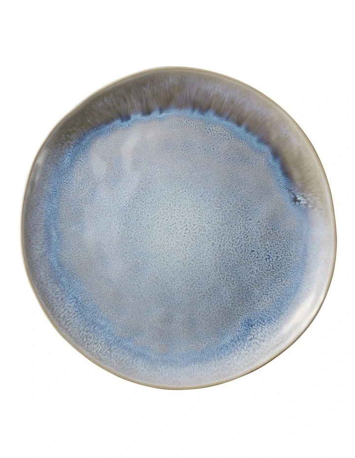 Lunara Round Platter 33cm in Blue image 1