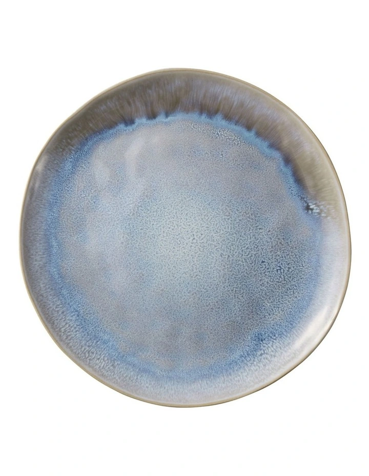 Lunara Round Platter 33cm in Blue image 1