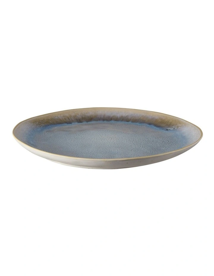 Lunara Round Platter 33cm in Blue image 2