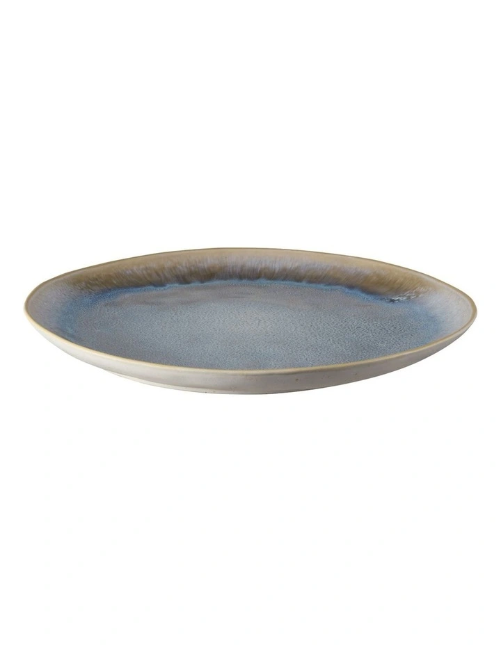 Lunara Round Platter 33cm in Blue image 2