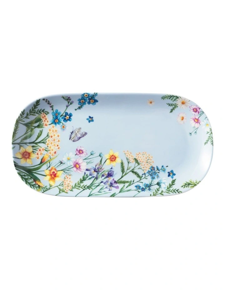 Fluttering Meadow Oblong Platter 33x17.5cm Gift Boxed image 1