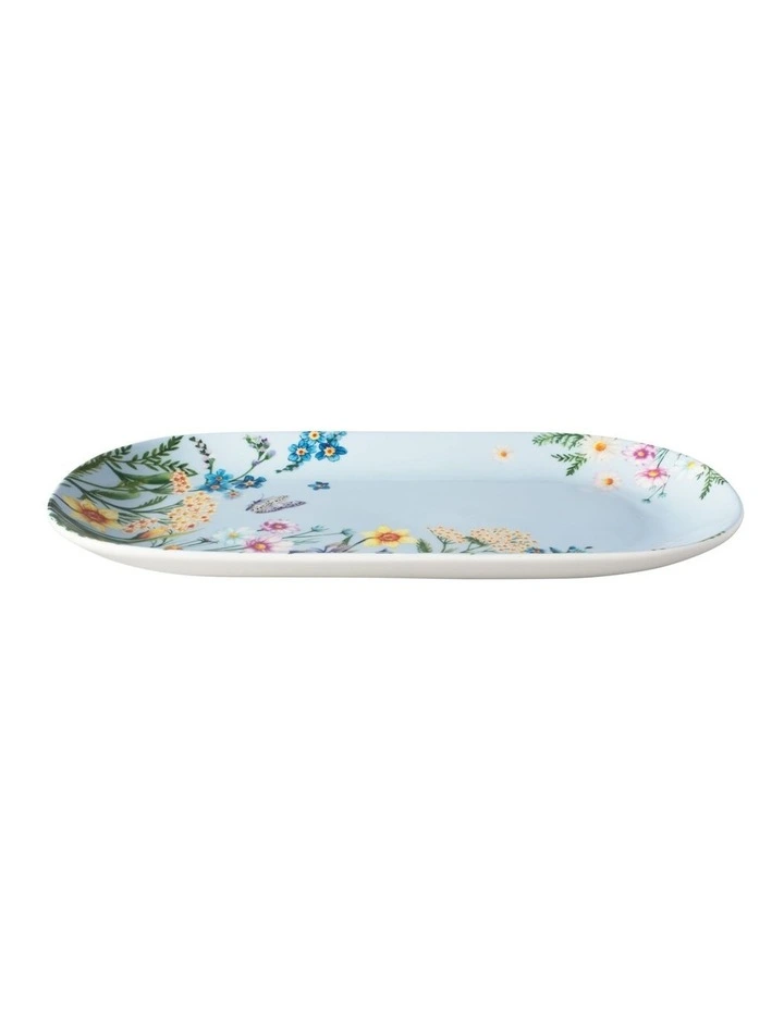 Fluttering Meadow Oblong Platter 33x17.5cm Gift Boxed image 2
