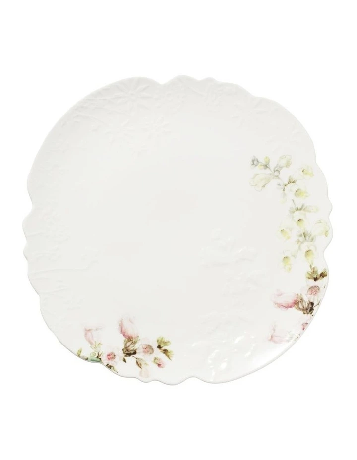 Royal Botanic Gardens Foxglove Scallop Platter 32cm Gift Boxed image 1
