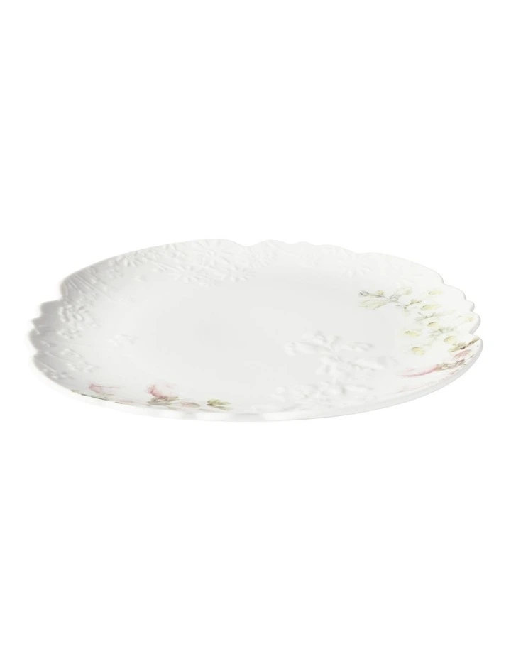 Royal Botanic Gardens Foxglove Scallop Platter 32cm Gift Boxed image 2