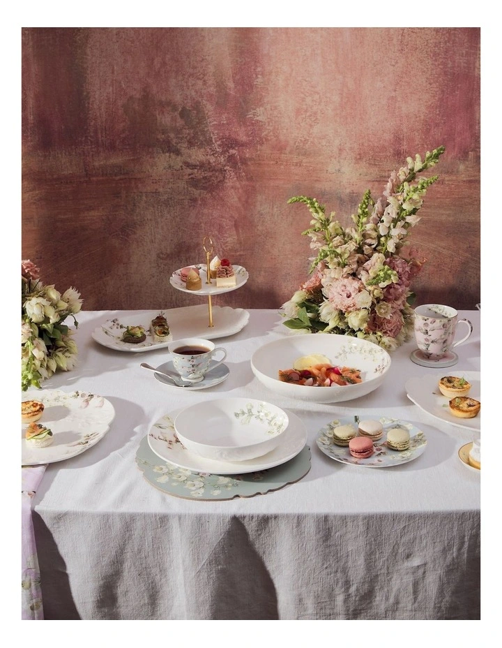 Royal Botanic Gardens Foxglove 2 Tiered Entertaining Set Gift Boxed image 4