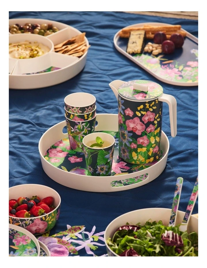 Tropical Twilight Melamine Serving Platter 43.5x23cm image 4