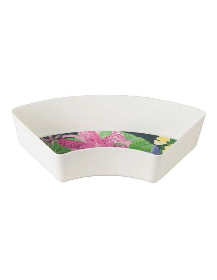 Tropical Twilight Melamine 7 Piece Divided Platter Set Gift Boxed image 4