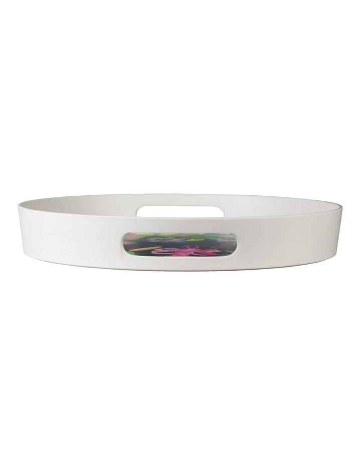 Tropical Twilight Melamine Round Serving Tray 35x5cm image 2