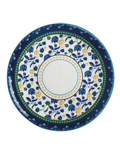 Rhapsody Round Platter 36.5cm Gift Boxed in Blue