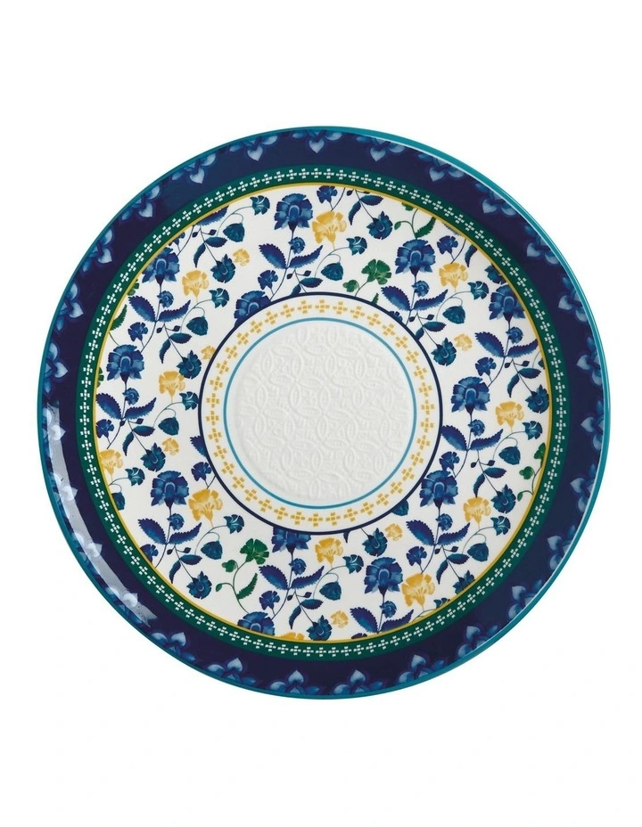 Rhapsody Round Platter 36.5cm Gift Boxed in Blue image 1