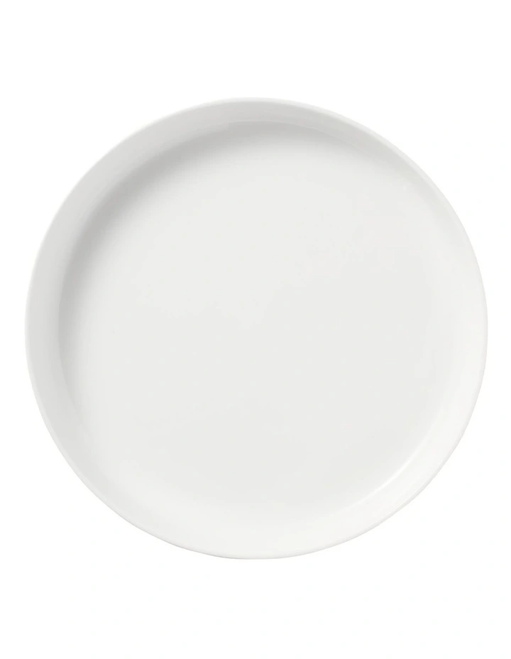 White Basics High Rim Platter 28cm in White image 1