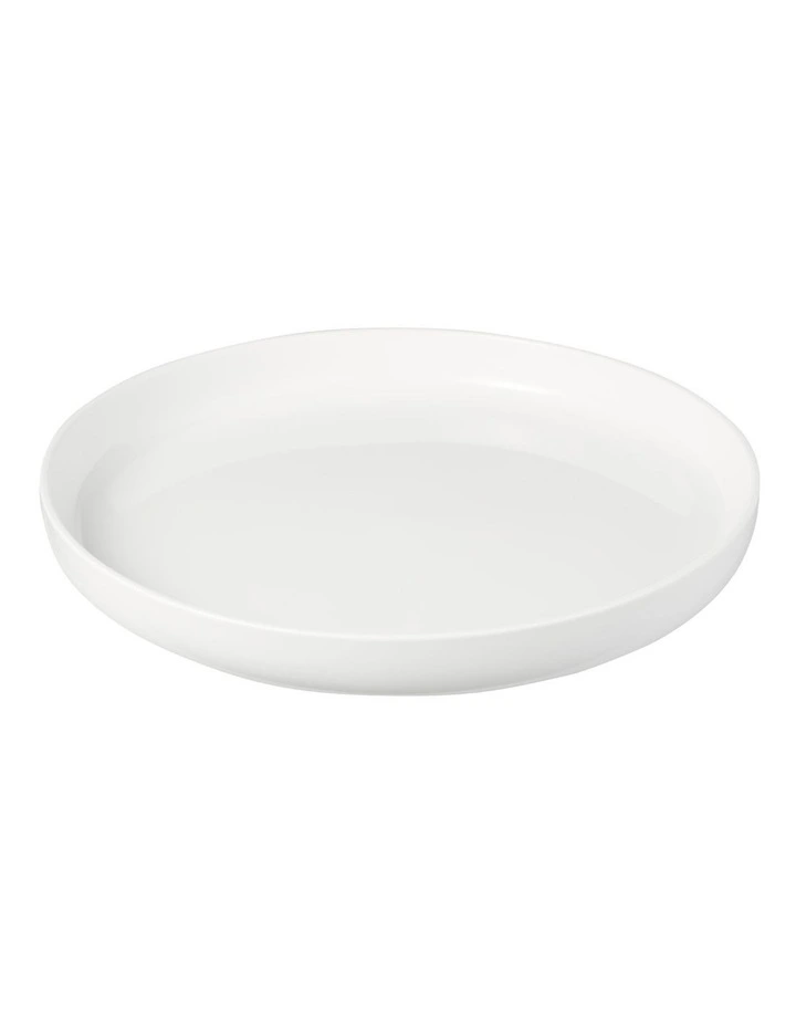 White Basics High Rim Platter 28cm in White image 2