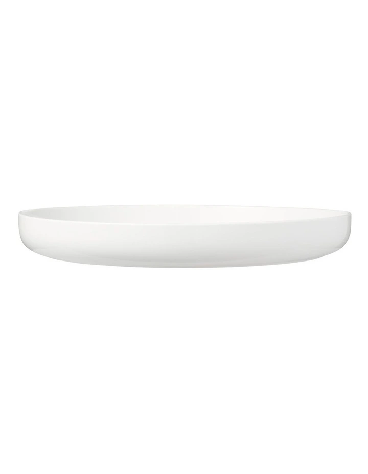 White Basics High Rim Platter 28cm in White image 3