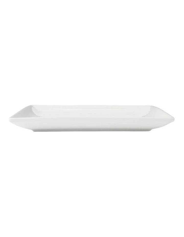 Banquet Square Platter 35cm Gift Boxed in White image 3