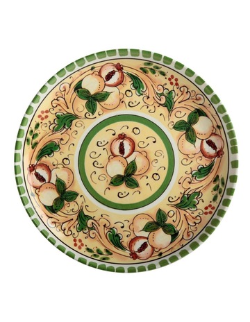 Ceramica Salerno Round Platter 36cm Peaches