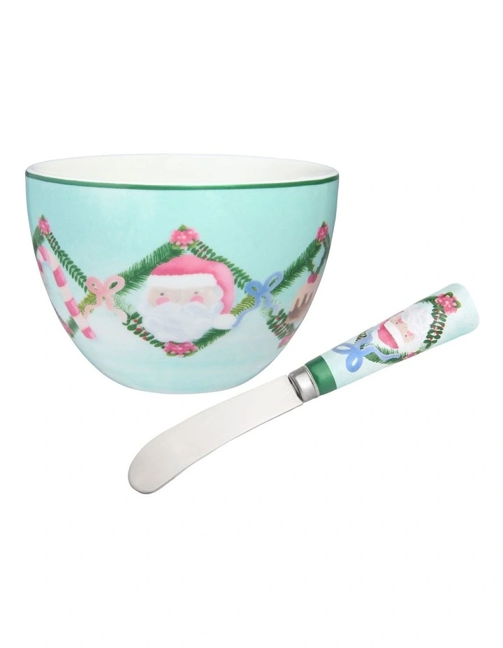 Tis The Season Dip & Spreader Set Gift Boxed in Multi image 1