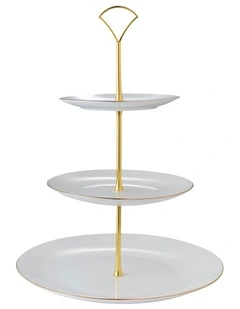 3 Tiered Cake Stand in Gold