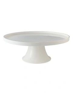 Footed Cake Stand 30cm in White