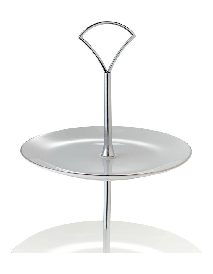 3 Tiered Cake Stand in Platinum image 2