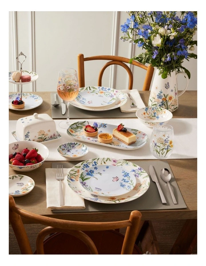Fluttering Meadow 2 Tiered Cake Stand 15&19cm Gift Boxed image 4