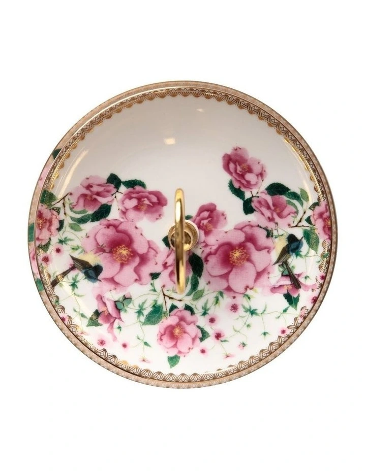 Teas & C's Silk Road 2 Tiered Gift Boxed Cake Stand in White image 2