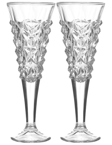 Cocktail & Co Mixologist Champagne Flute 180ML Set of 2 Karat Gift Boxed