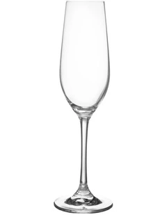 Manhattan Flute Glass 230ml Set of 6 Gift Boxed in Clear