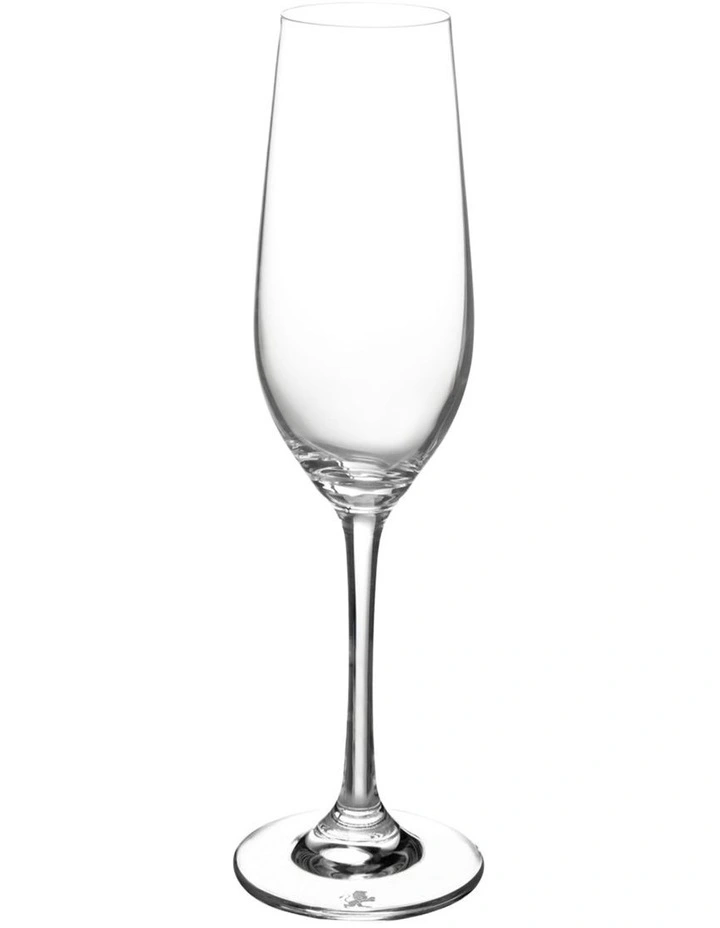 Manhattan Flute Glass 230ml Set of 6 Gift Boxed in Clear image 2