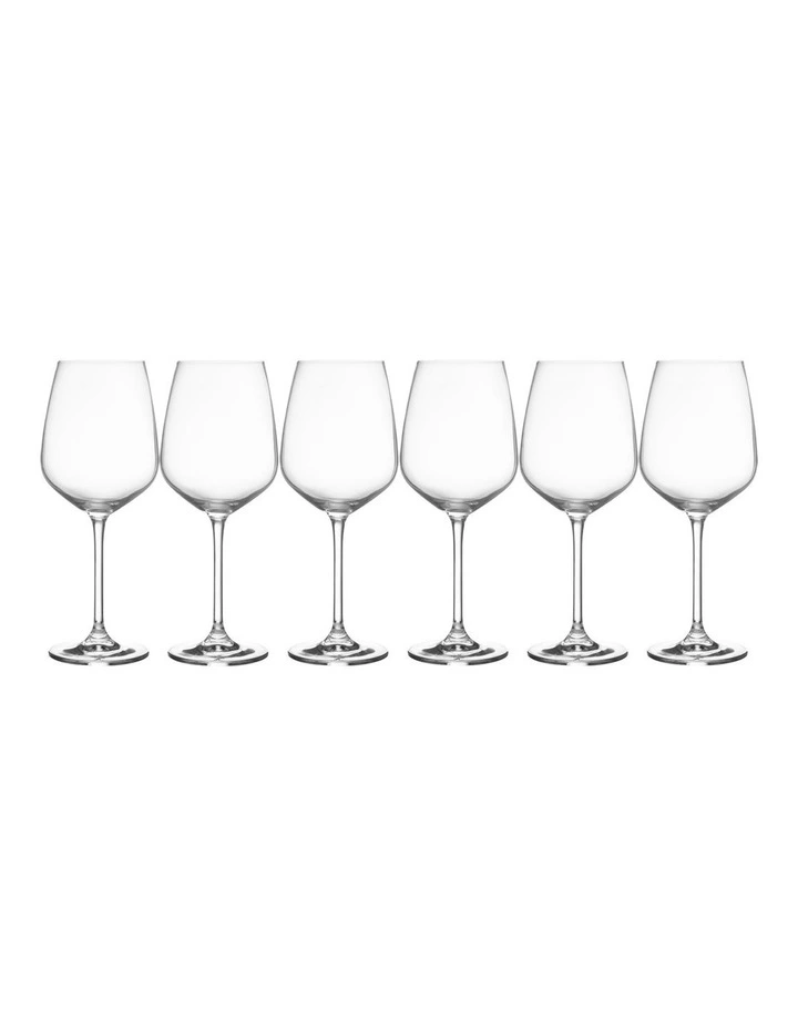 Manhattan Wine Glass 515ml Set of 6 Gift Boxed in Clear image 3