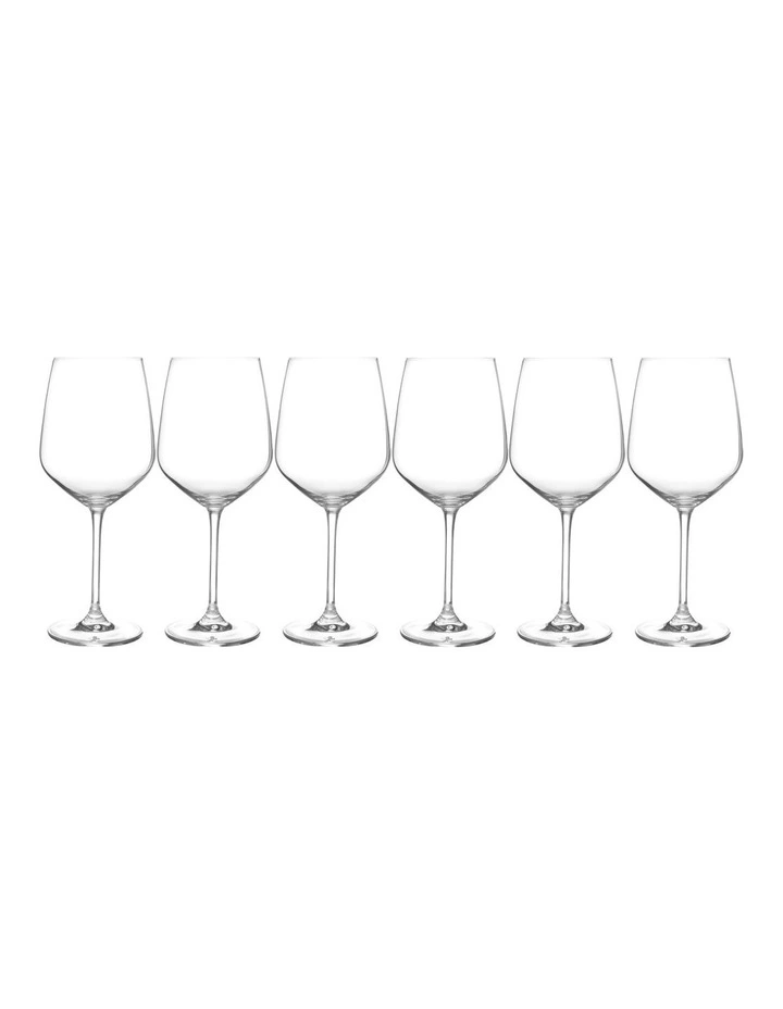 Manhattan Wine Glass 600ml Set of 6 Gift Boxed in Clear image 3