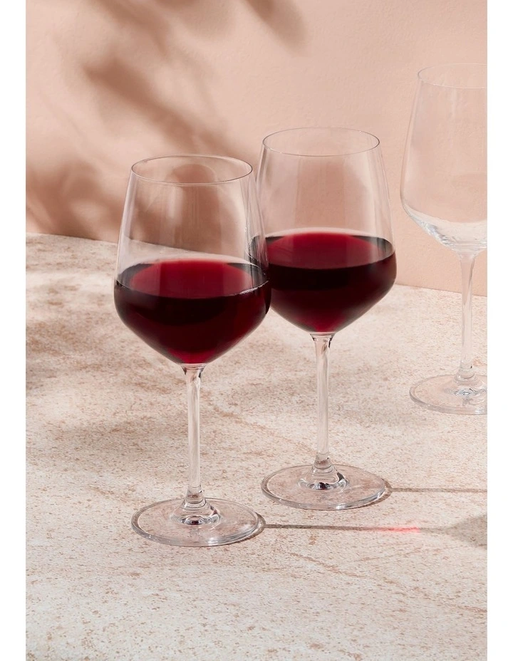 Manhattan Wine Glass 600ml Set of 6 Gift Boxed in Clear image 5