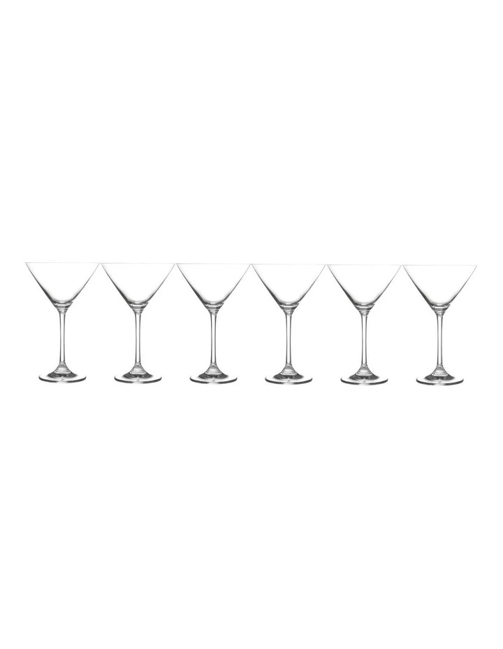Manhattan Martini Glass 285ml Set of 6 Gift Boxed image 3