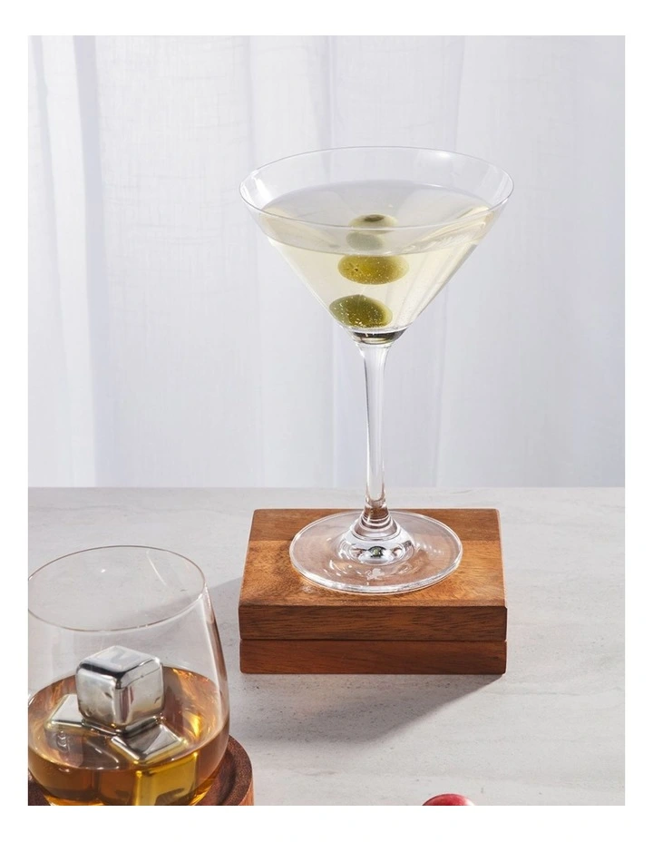 Manhattan Martini Glass 285ml Set of 6 Gift Boxed image 6