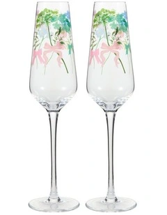 Cherish Prosecco Glass 220ml Set of 2 in Multi