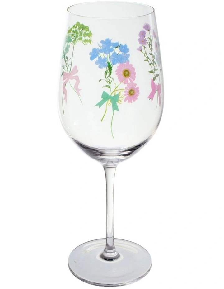 Cherish Wine Glass 580ml Set of 2 in Multi image 2