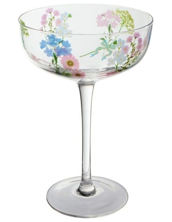 Cherish Coupe Glass 300ml Set of 2 in Multi image 2
