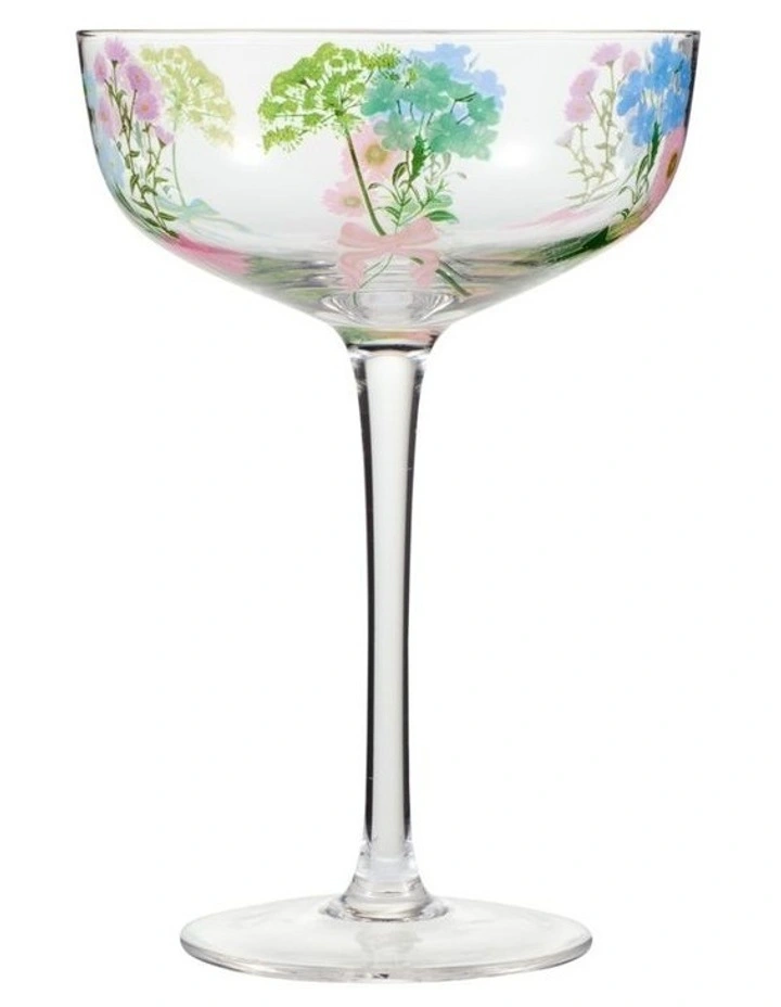 Cherish Coupe Glass 300ml Set of 2 in Multi image 3