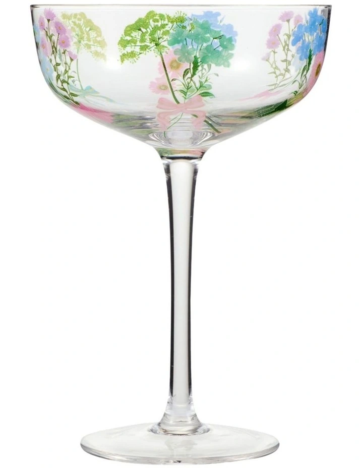 Cherish Coupe Glass 300ml Set of 2 in Multi image 3