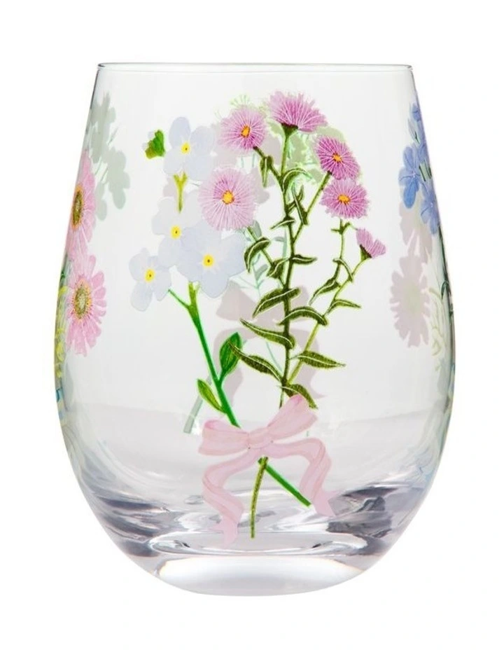 Cherish Stemless Glass 550ml Set of 2 in Multi image 2