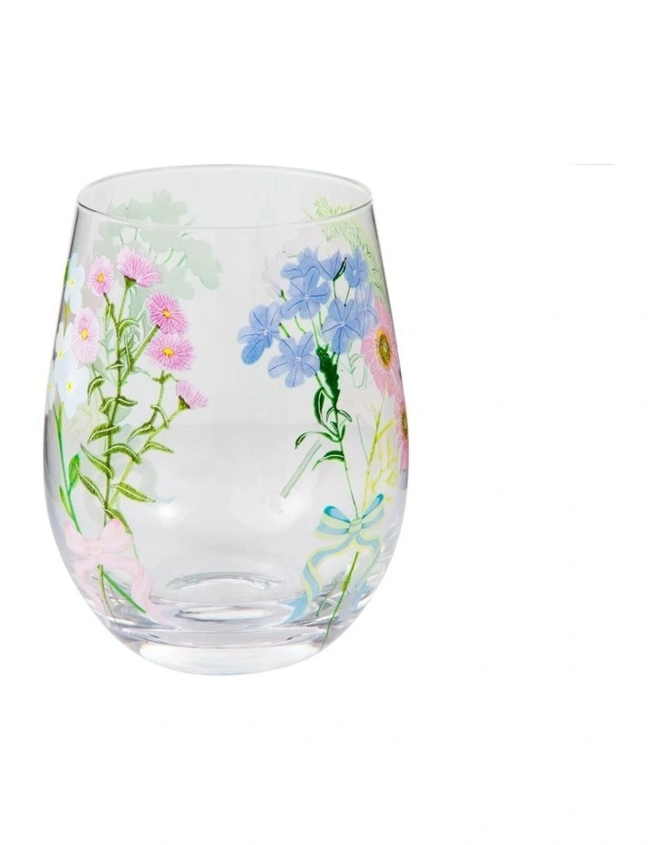 Cherish Stemless Glass 550ml Set of 2 in Multi image 3