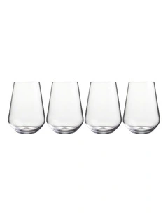 Eterna Stemless Glass 510ml Set of 4 Gift Boxed