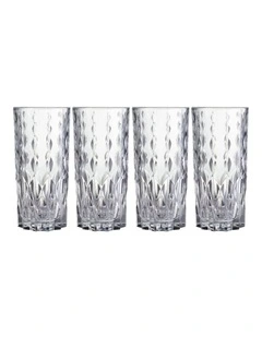 Francesca Highball 340ml Set of 4 Gift Boxed