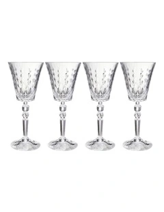 Francesca Wine Glass 210ML Set of 4 Gift Boxed