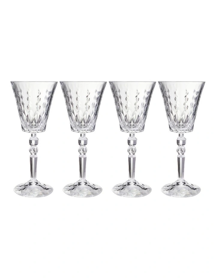 Francesca Wine Glass 210ML Set of 4 Gift Boxed image 1